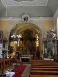 Interiér kostela s. Martina
