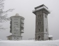Čerchovské věže v zimě